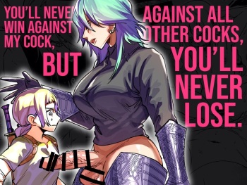 Omae wa Watashi no Chinpo ni wa Katenai Shikashi Watashi no Chinpo Igai no Subete ni Kateru cover
