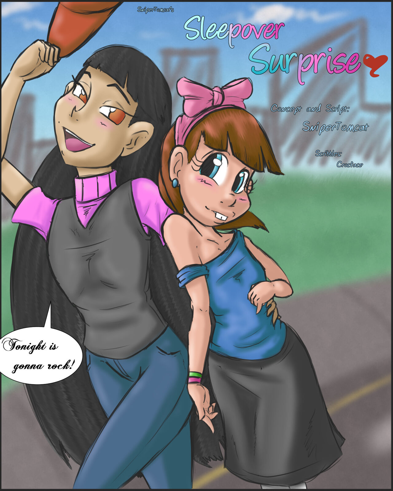 SniperTomcat's Sleepover Surprise page 8 full
