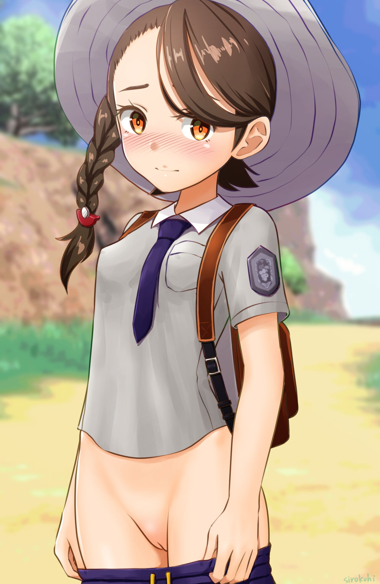 Pokémon Trainer no Aoi ga Echi Echi Shoubu o Shikakete Kita! page 5 full