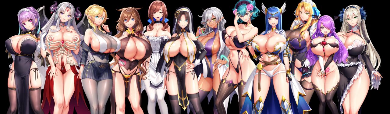 Motto! Haramase! Honoo no Oppai Isekai Oppai Maid Gakuen! Characters Sets Part 3 page 1 full