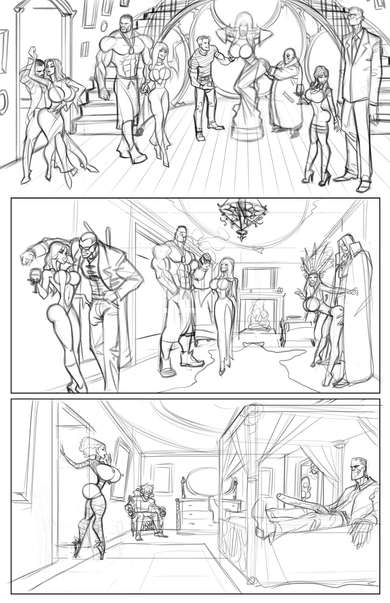 Elvira's Monster Ball page 3 full