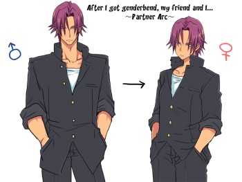 Seitenkango, Shinyuu to ～Aibou Hen～| After I got genderbend, my friend and I... cover