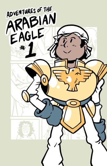 Adventures of the Arabian Eagle #1 cover