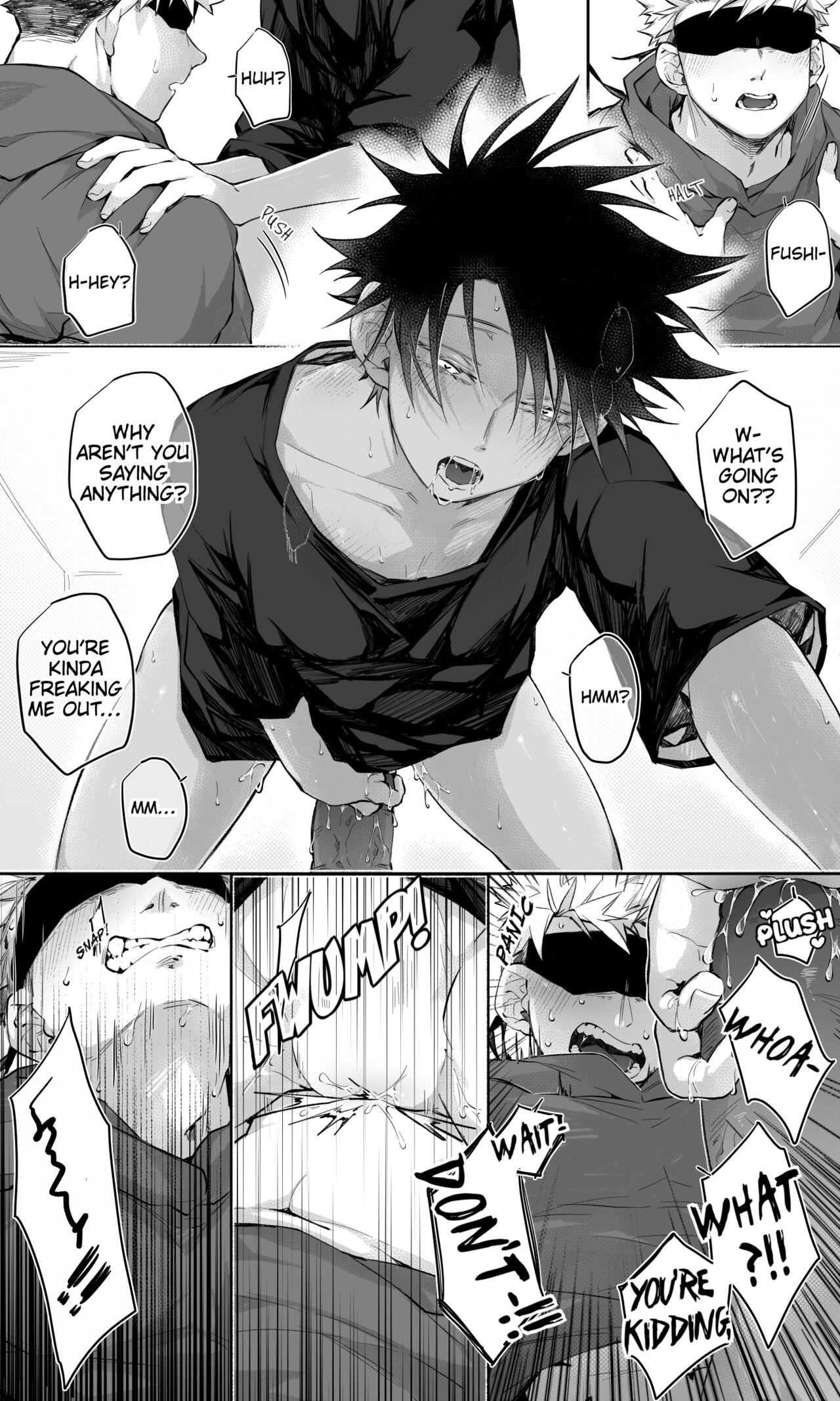 Megumi noncons and babytraps Yuuji page 2 full