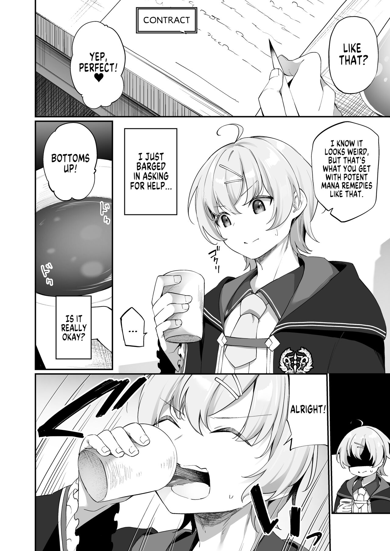 Sinyaku TS: Mahou Seikatsu! | New TS Drug! My Life As a Female Magic Student page 4 full