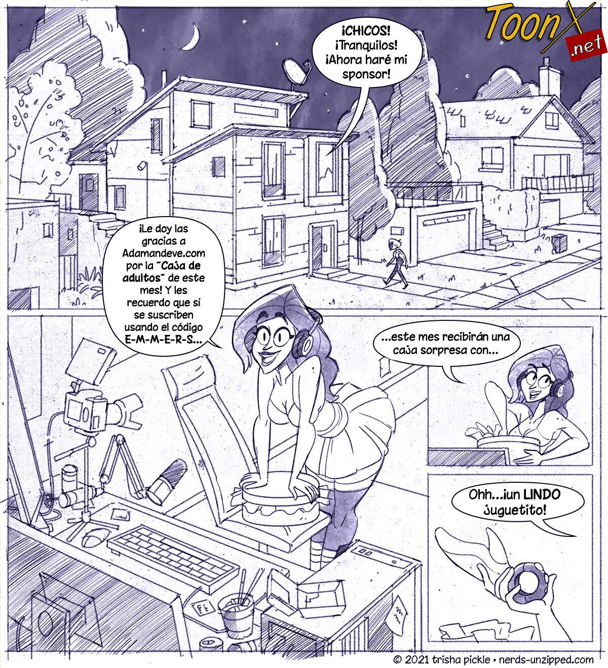 Nerds Unzipped! #1 page 2 full