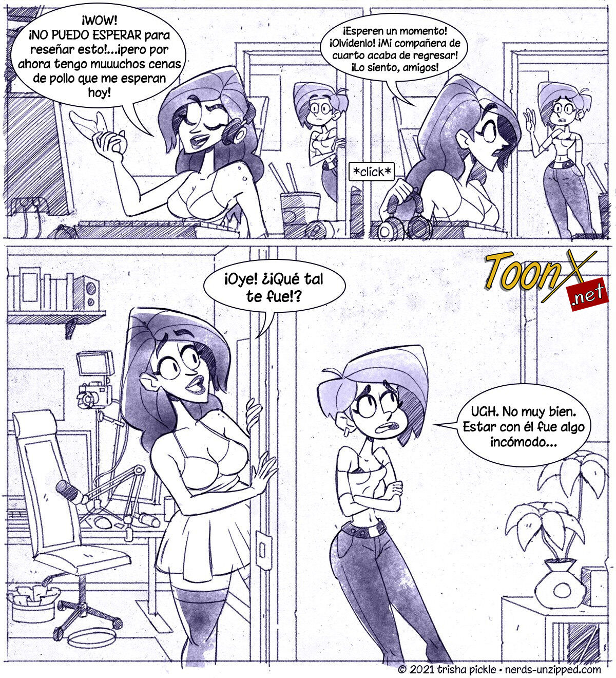 Nerds Unzipped! #1 page 3 full