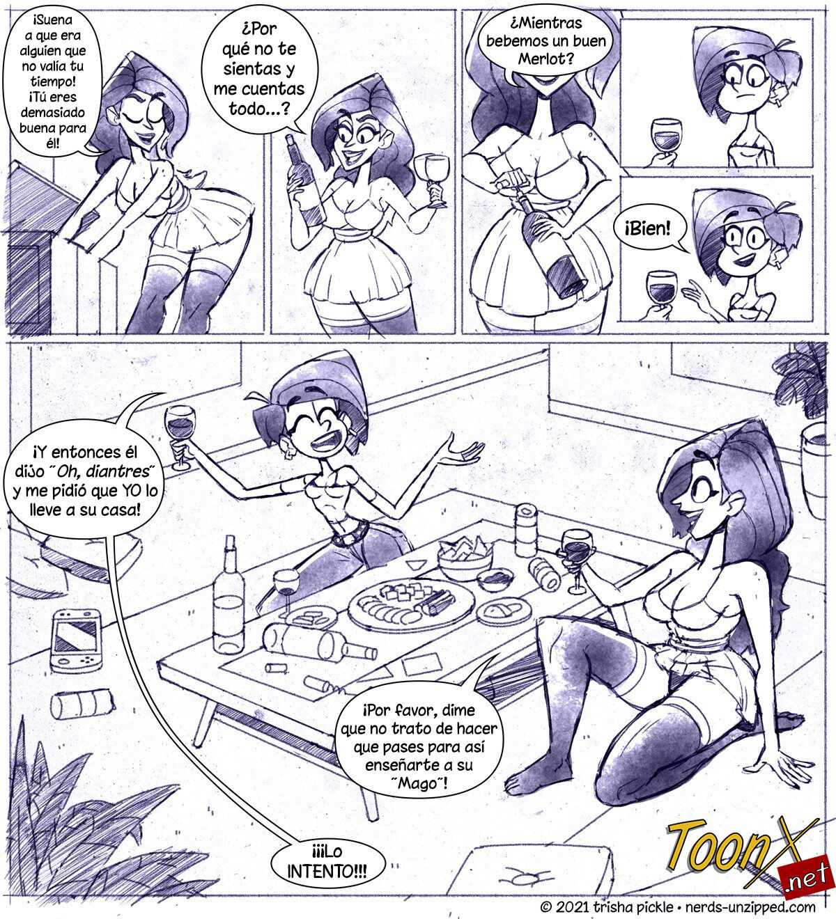 Nerds Unzipped! #1 page 5 full