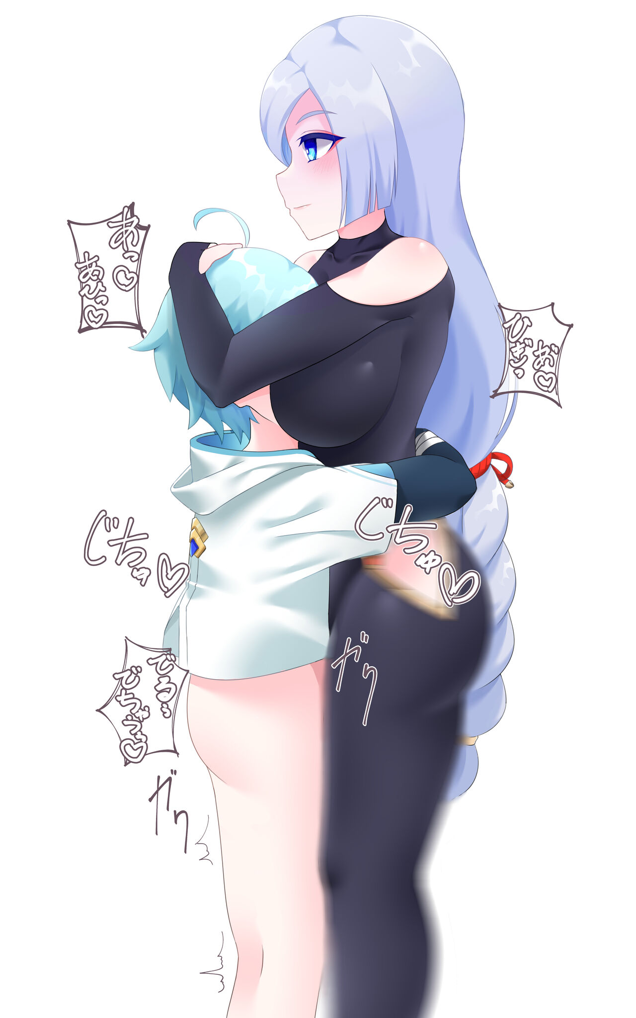 申鶴さんと重雲くんのおねショタえっち絵 page 2 full