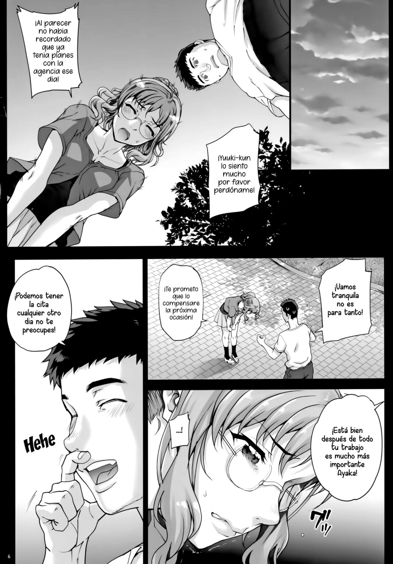 Kareshi ni Naisho de 3 Seisettai... Saseraremasita. | ¡Fui llevada para entretener a un hombre sin decirle a mi novio! page 7 full
