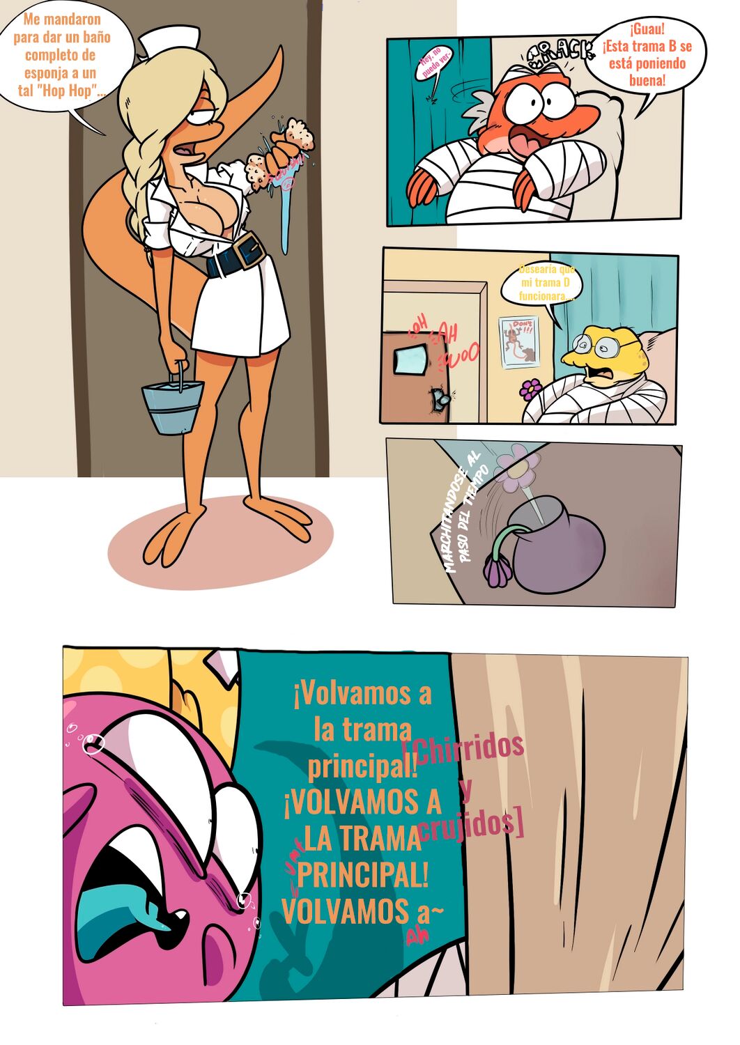 Da Beach Episode/ Un episodio de playa page 4 full