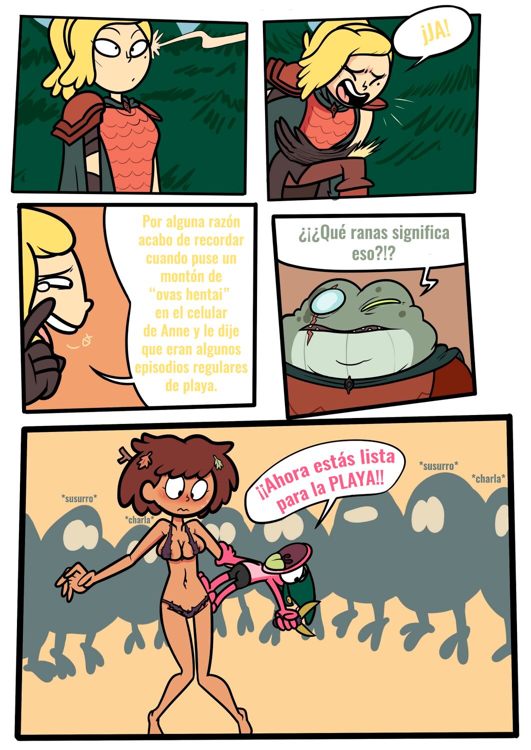 Da Beach Episode/ Un episodio de playa page 6 full