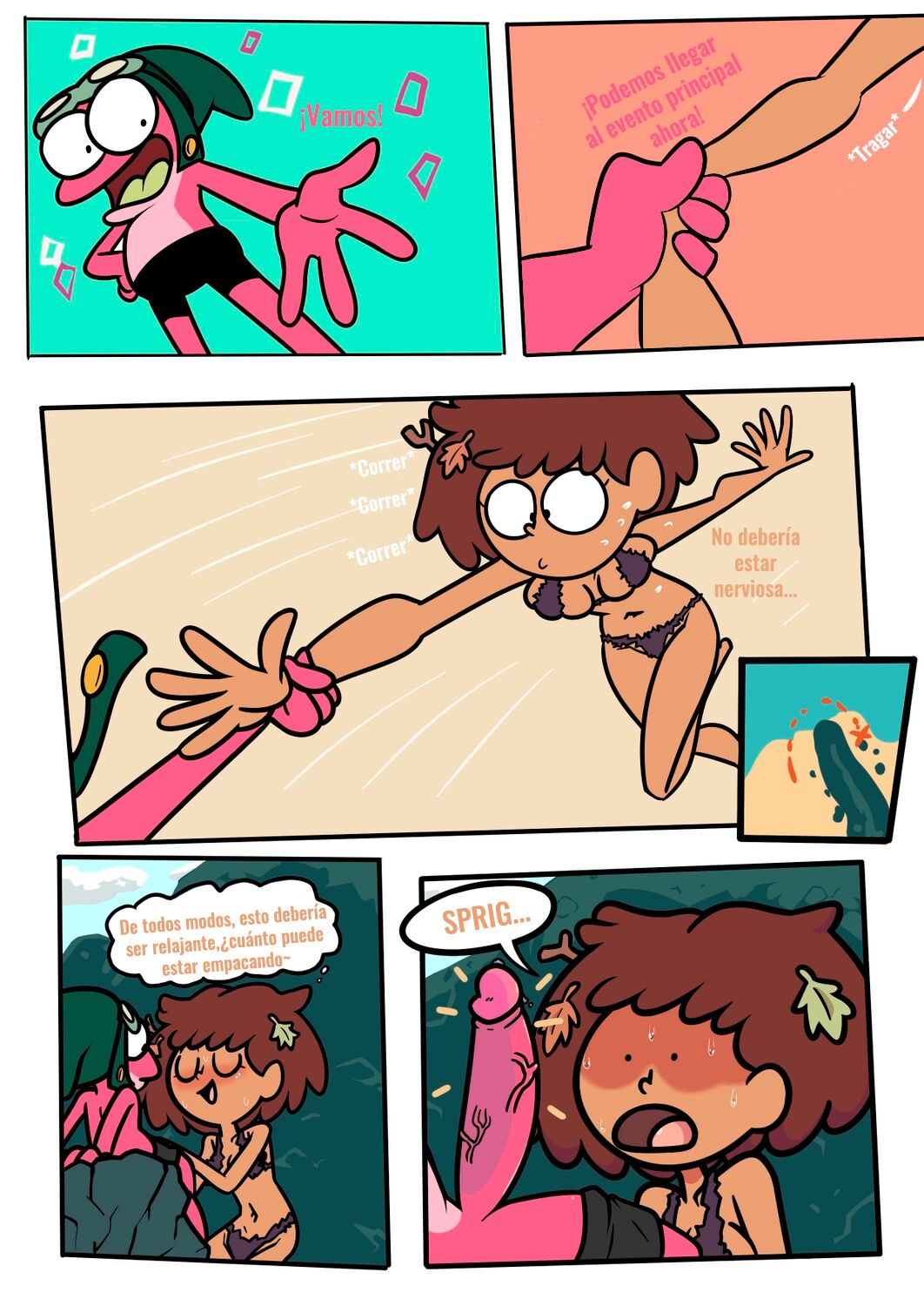 Da Beach Episode/ Un episodio de playa page 9 full
