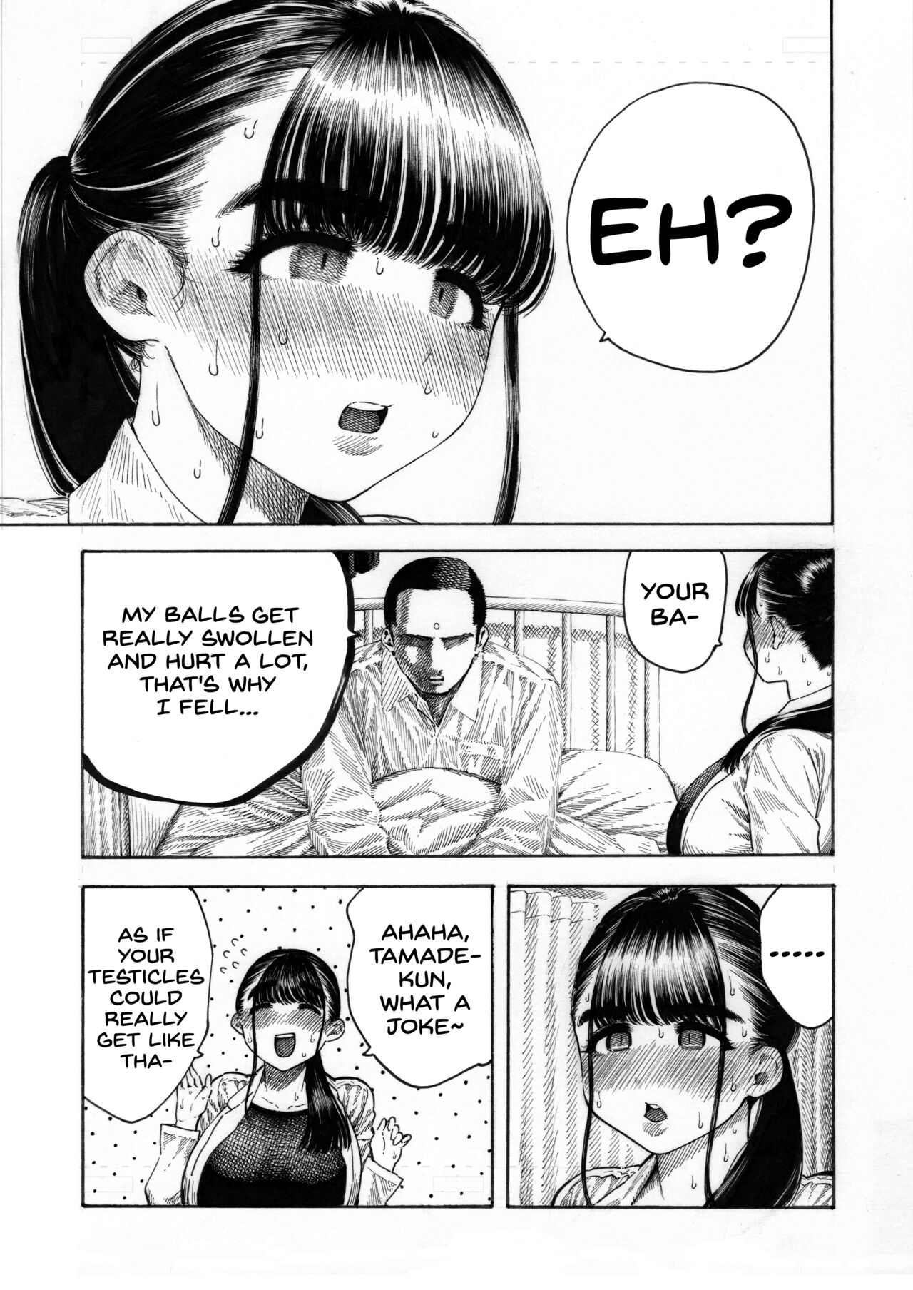 Sekaiichi Kintama ga Dekai Koukousei no Hanashi page 9 full
