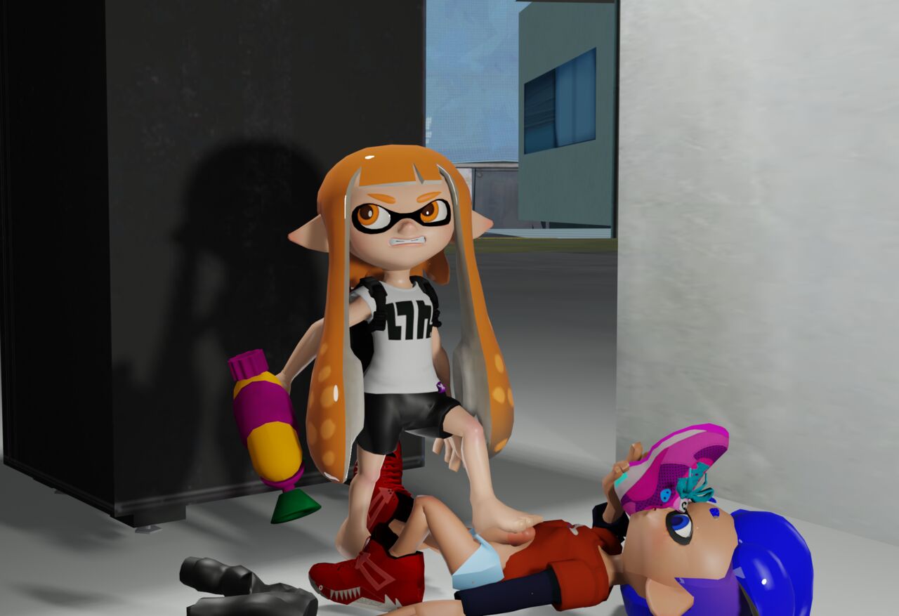 Inkling Girl Feet and Footjob page 3 full