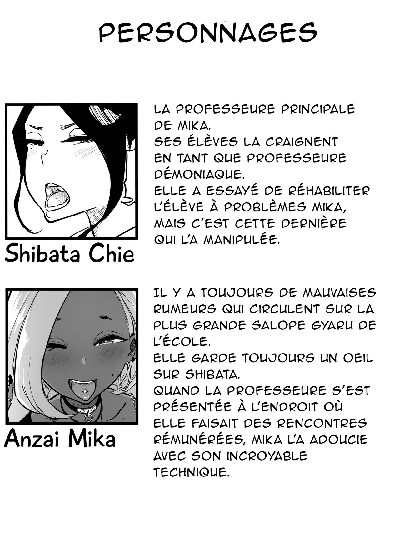 L'histoire d'une enseignante stricte qui s'est fait baiser par son élève Gyaru Bitch 2 page 2 full