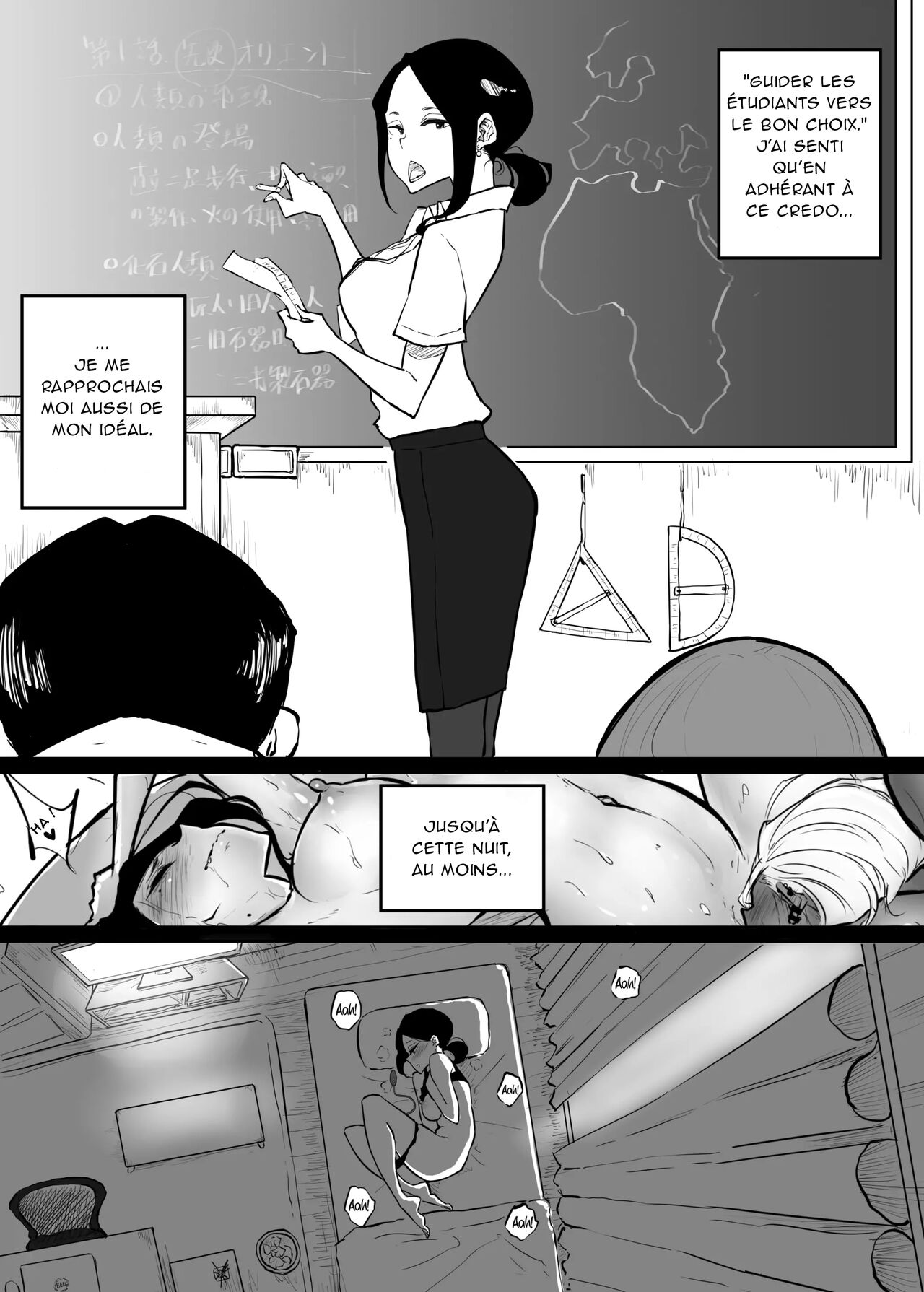 L'histoire d'une enseignante stricte qui s'est fait baiser par son élève Gyaru Bitch 2 page 7 full