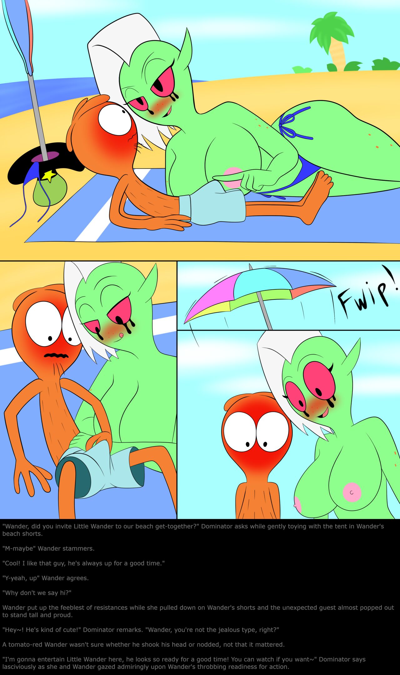 Wander and Dominator at the beach page 2 full