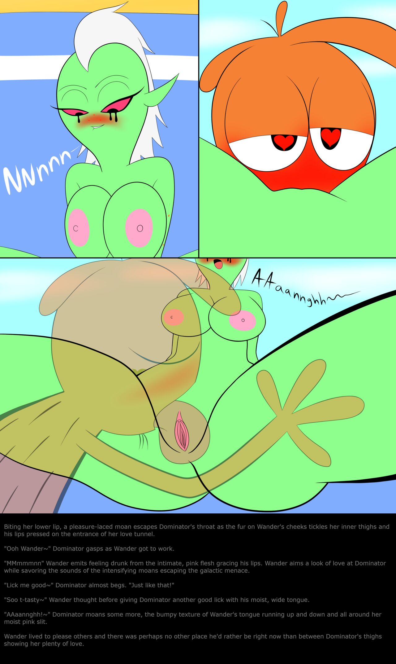 Wander and Dominator at the beach page 5 full