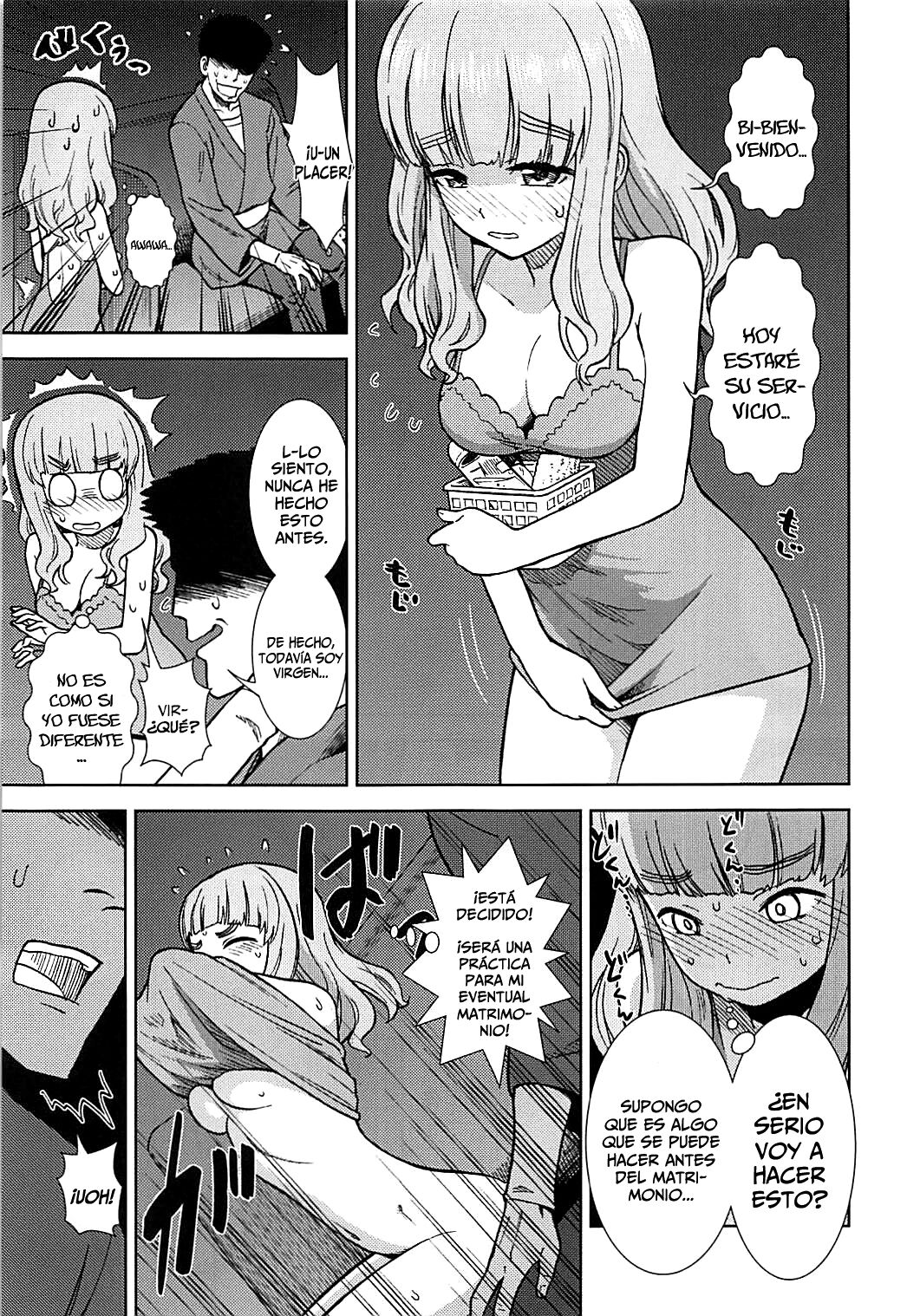 Takebe Saori ga Shojo nanoni PinSalo de Hataraku Hon page 4 full