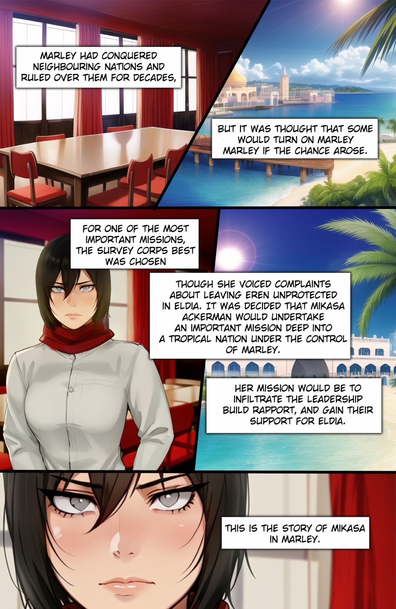 Mikasa in Marley 1 page 4 full
