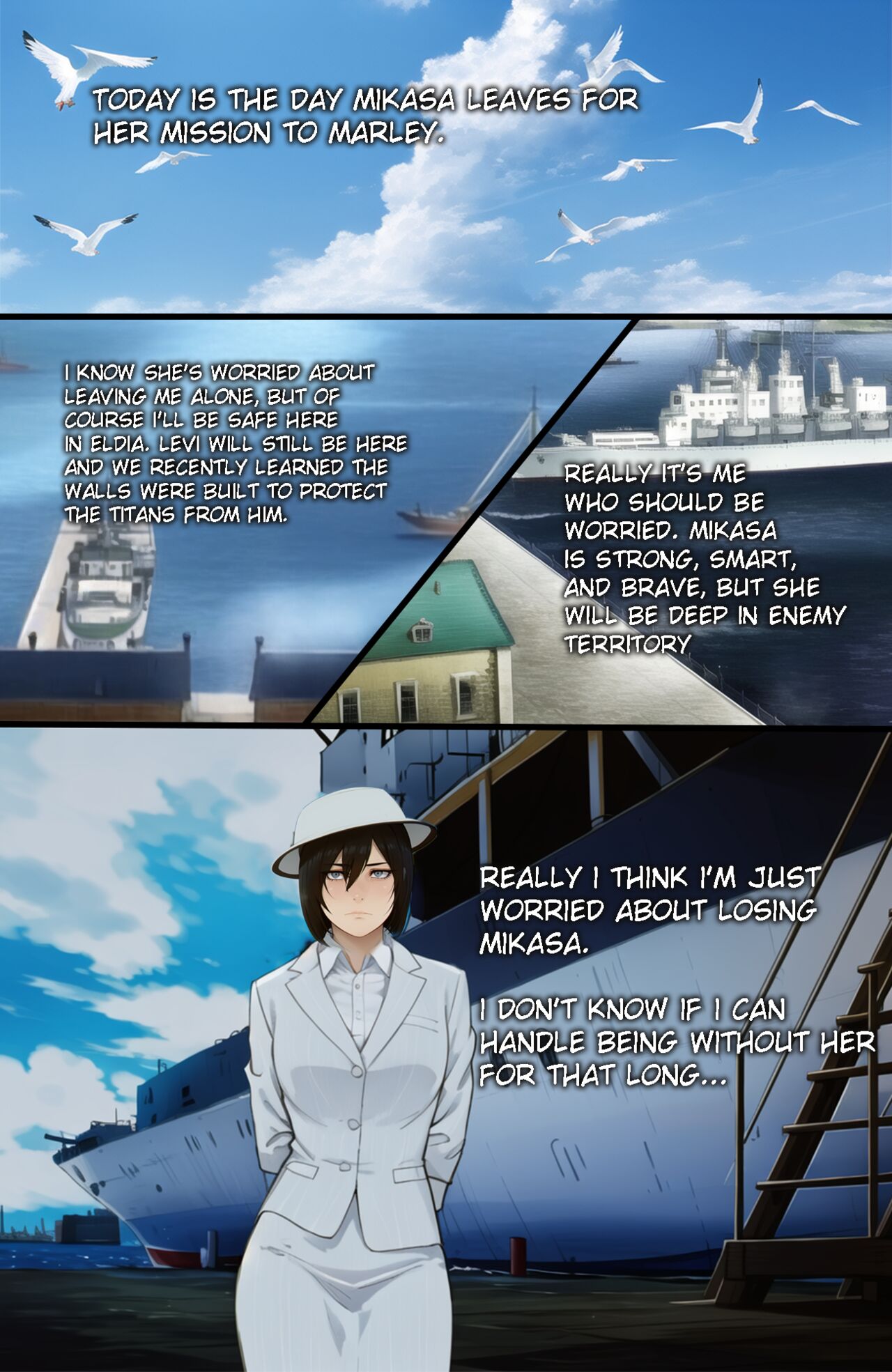 Mikasa in Marley 1 page 5 full