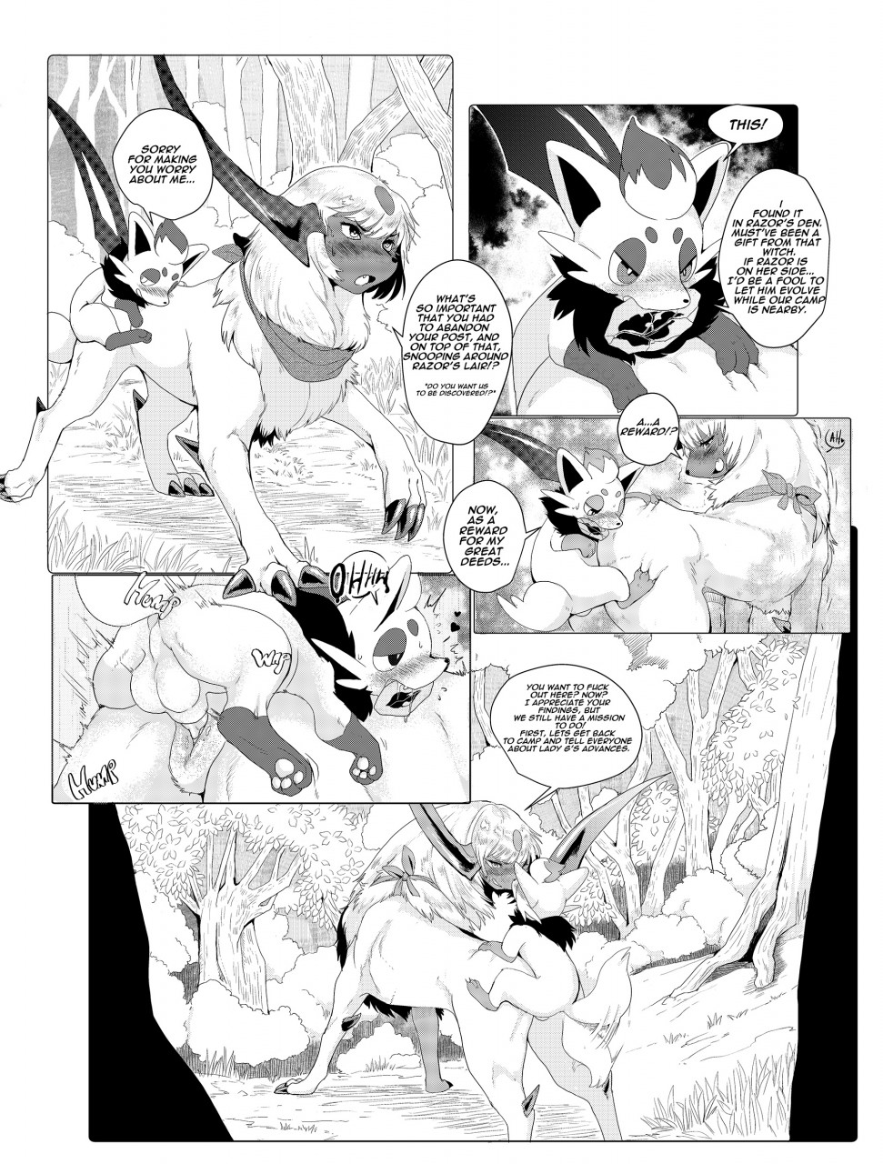 PokeKnights Chapter One: Indulgent Beginnings page 4 full