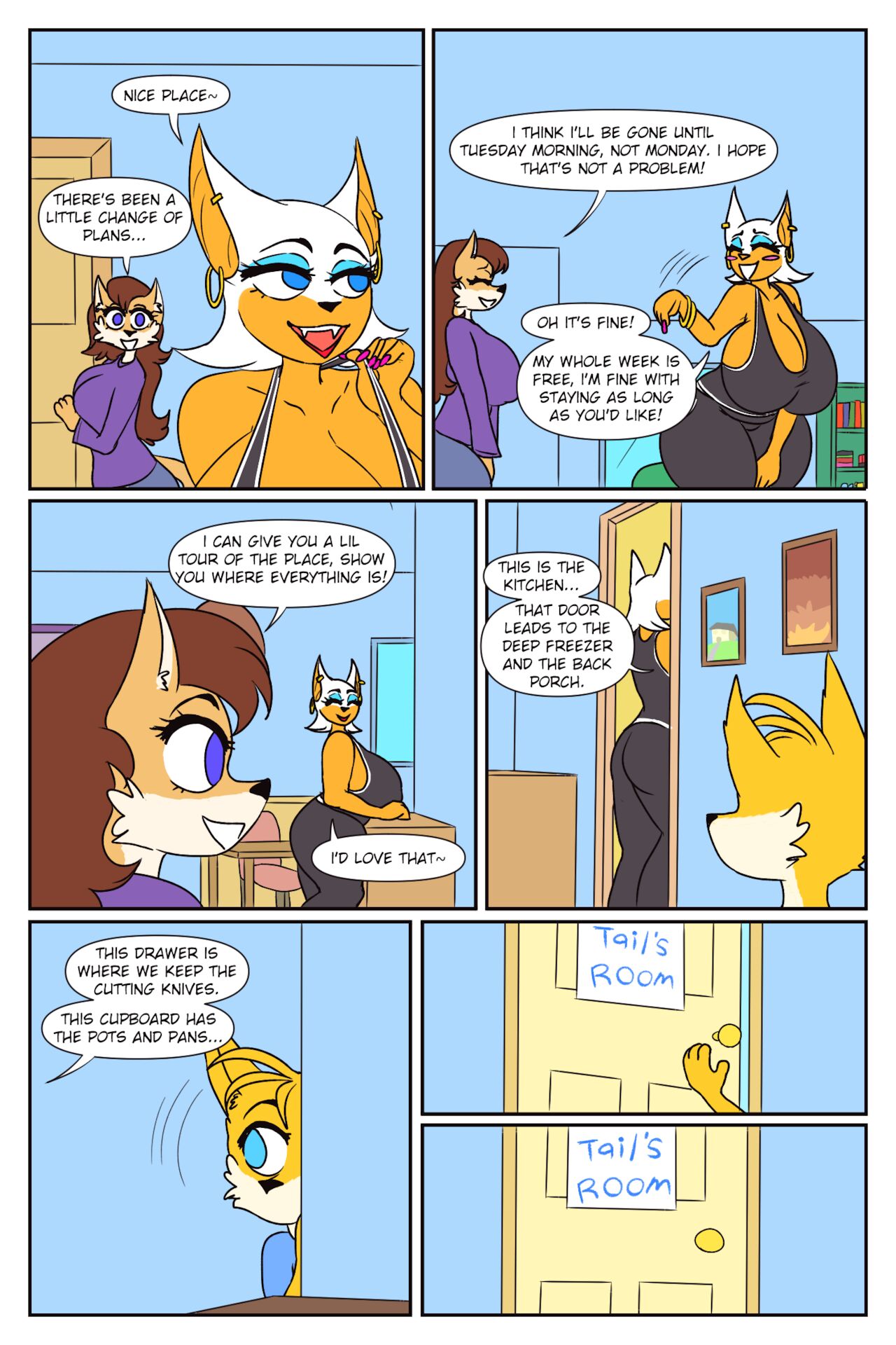Rouge Babysitting page 4 full