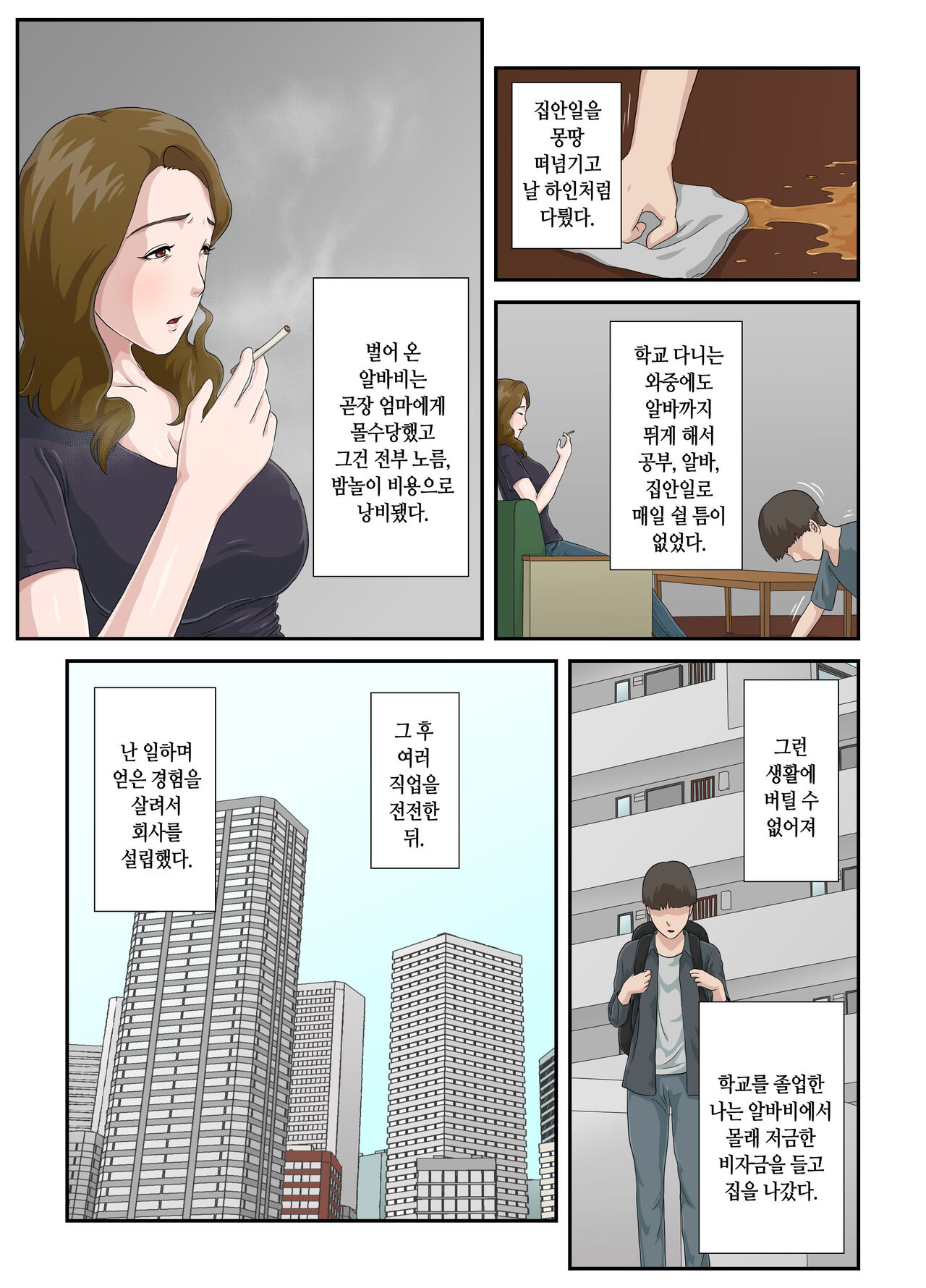 Dai Kirai na Haha wo Zenra Kaseifu ni Shita Hanashi | 죽도록 미운 엄마를 전라가정부로 삼은 이야기 page 4 full
