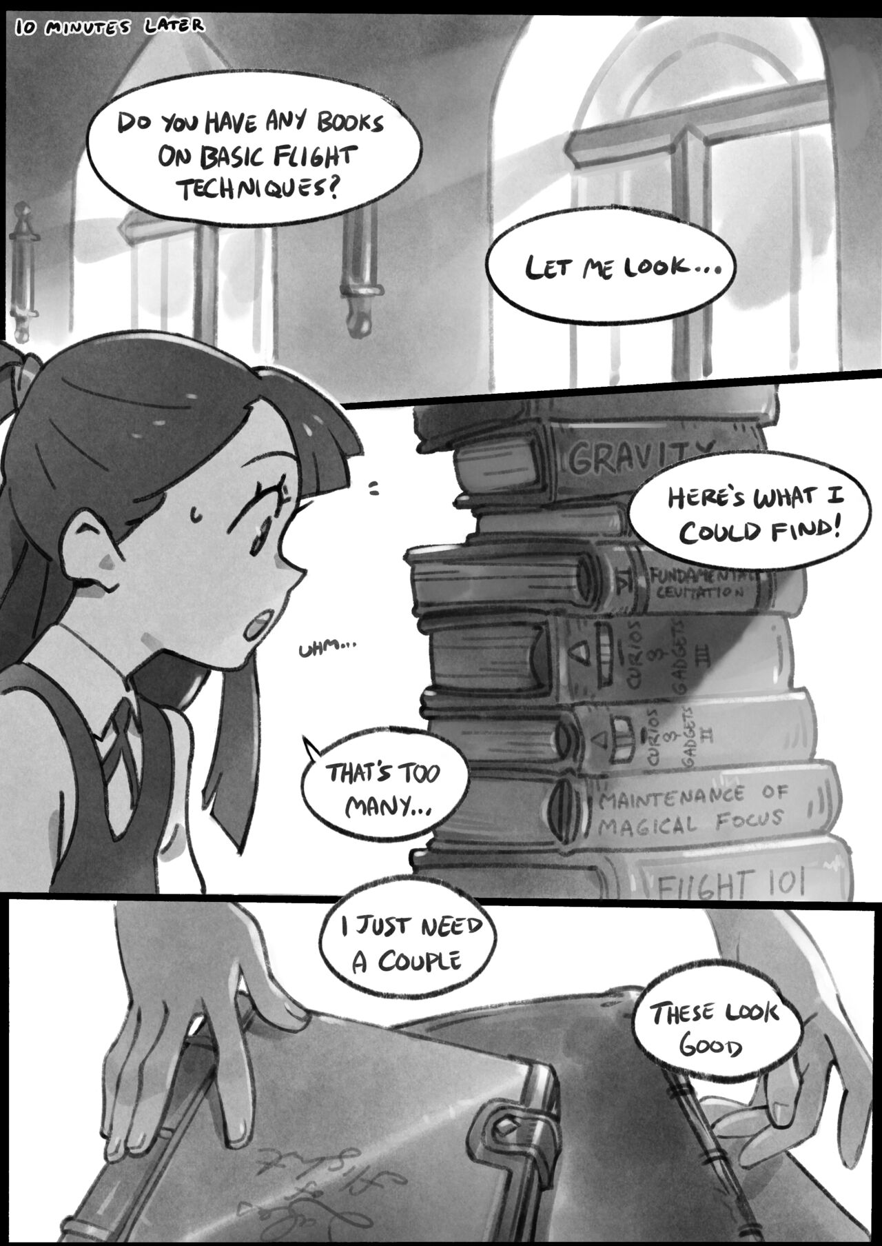 Little Witch Racer page 6 full