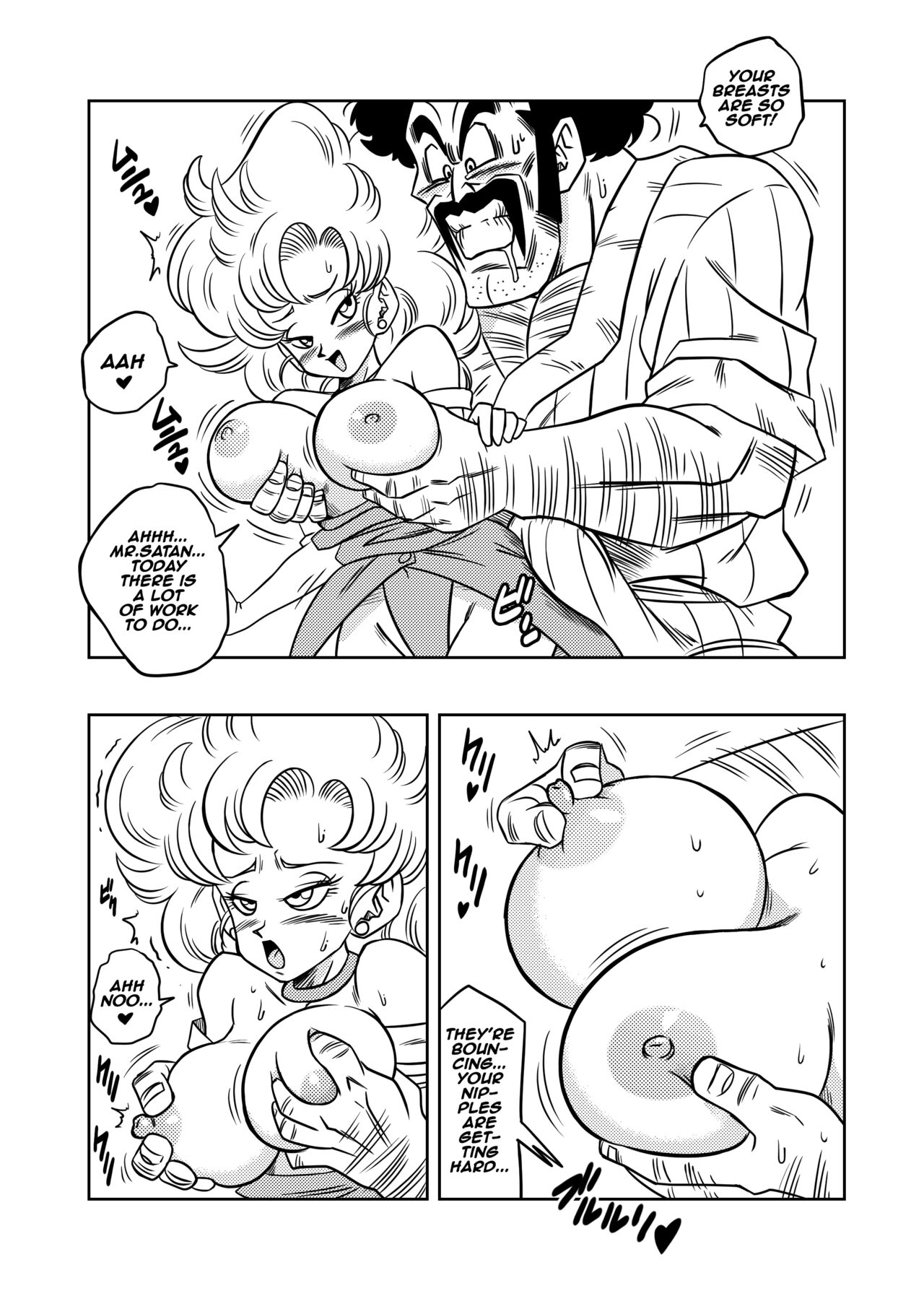 Miss Pizza and mr.Satan! page 5 full