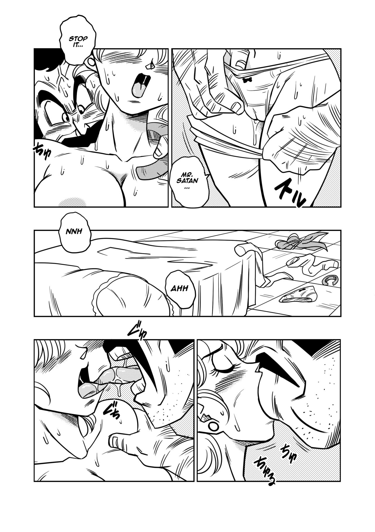 Miss Pizza and mr.Satan! page 6 full