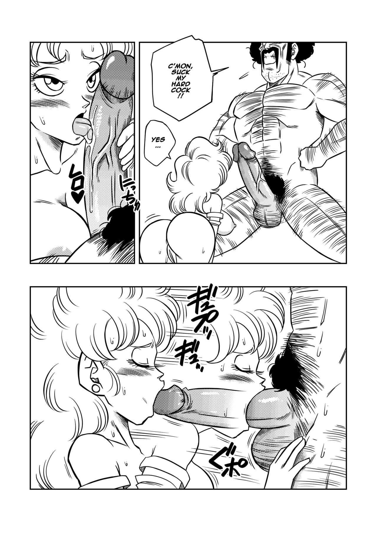 Miss Pizza and mr.Satan! page 8 full