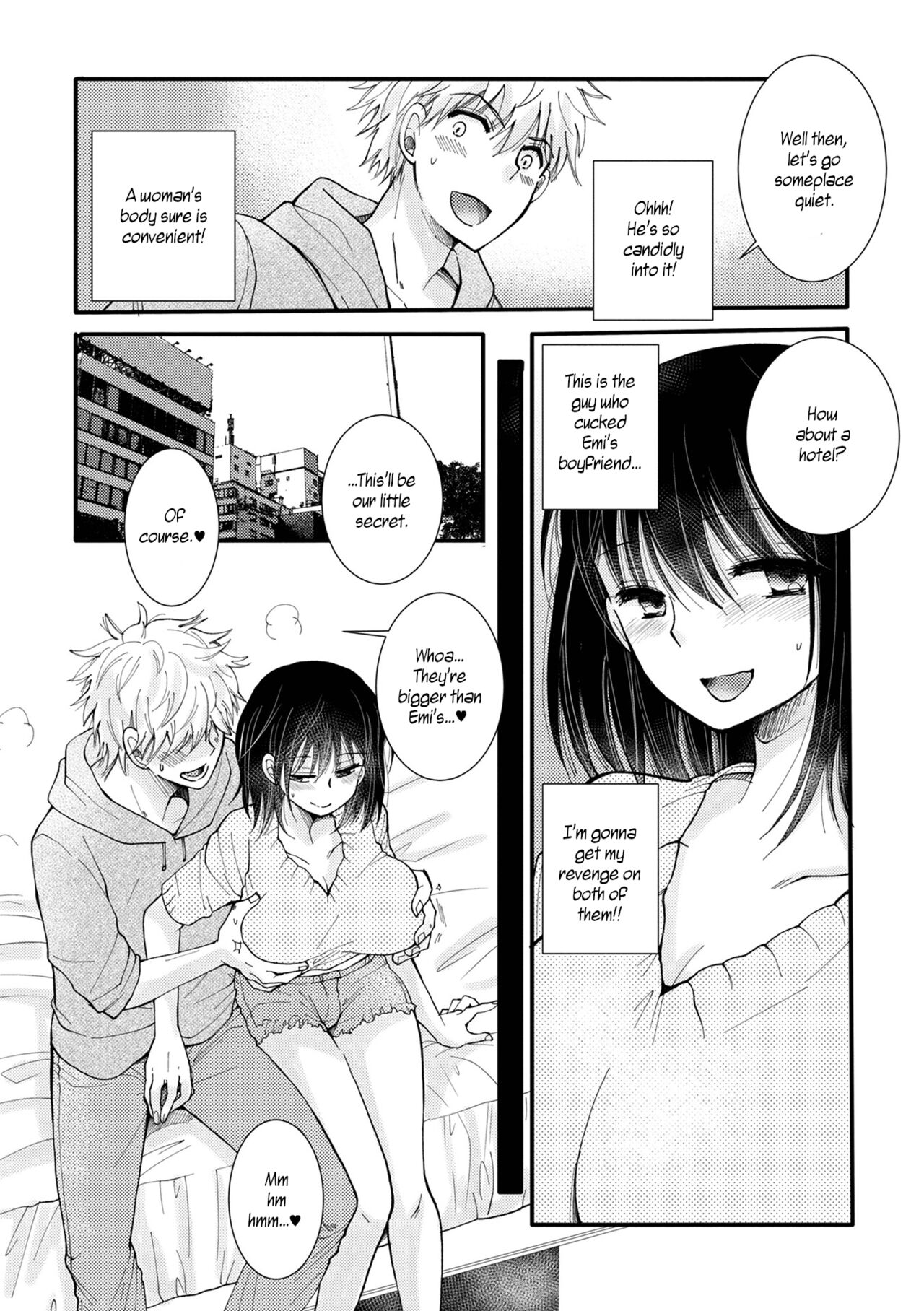Kanojo no Kareshi wo Netotchae!! | I'll Have Sex With My Girlfriend's Boyfriend!! page 5 full