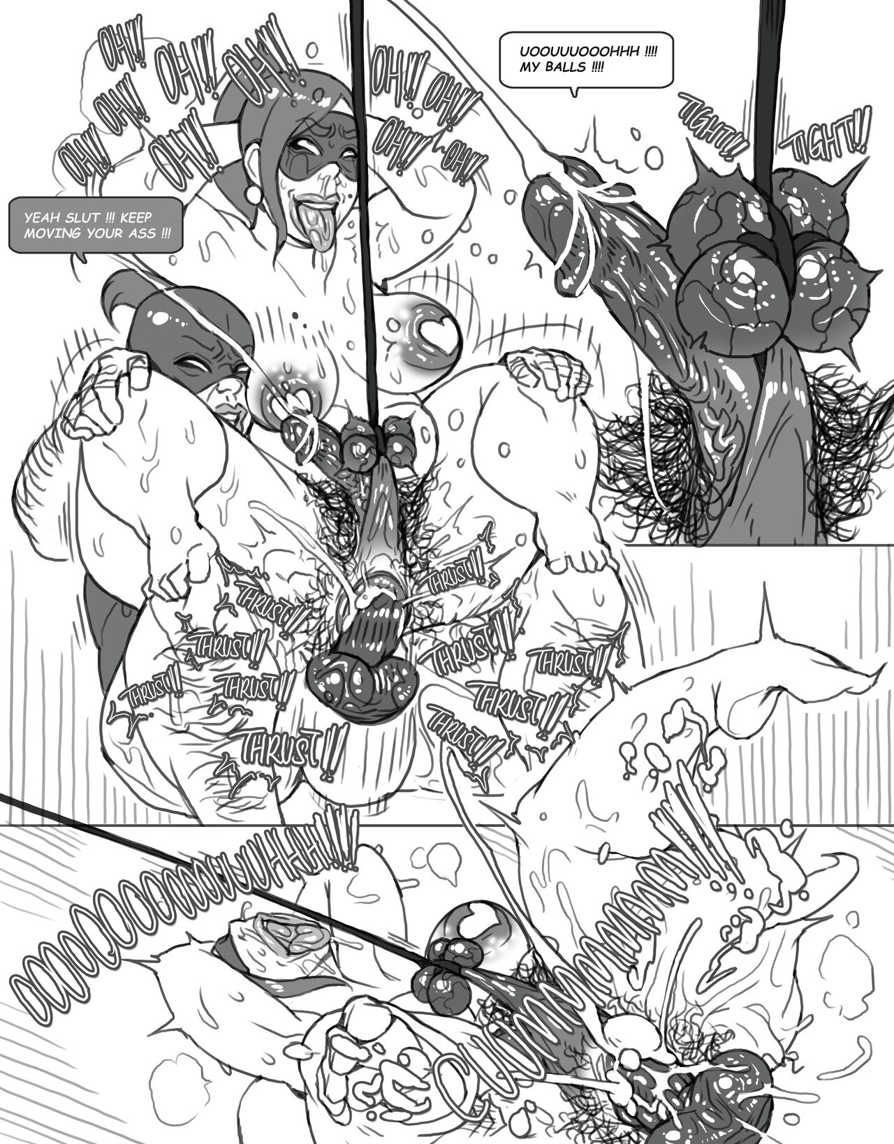 My Futa Wife Like To Be A Whore Pt.02 page 7 full