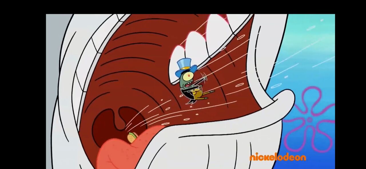 Pearl Krabs Eats Plankton and Patrick Screengrabs ALT ENDING page 3 full