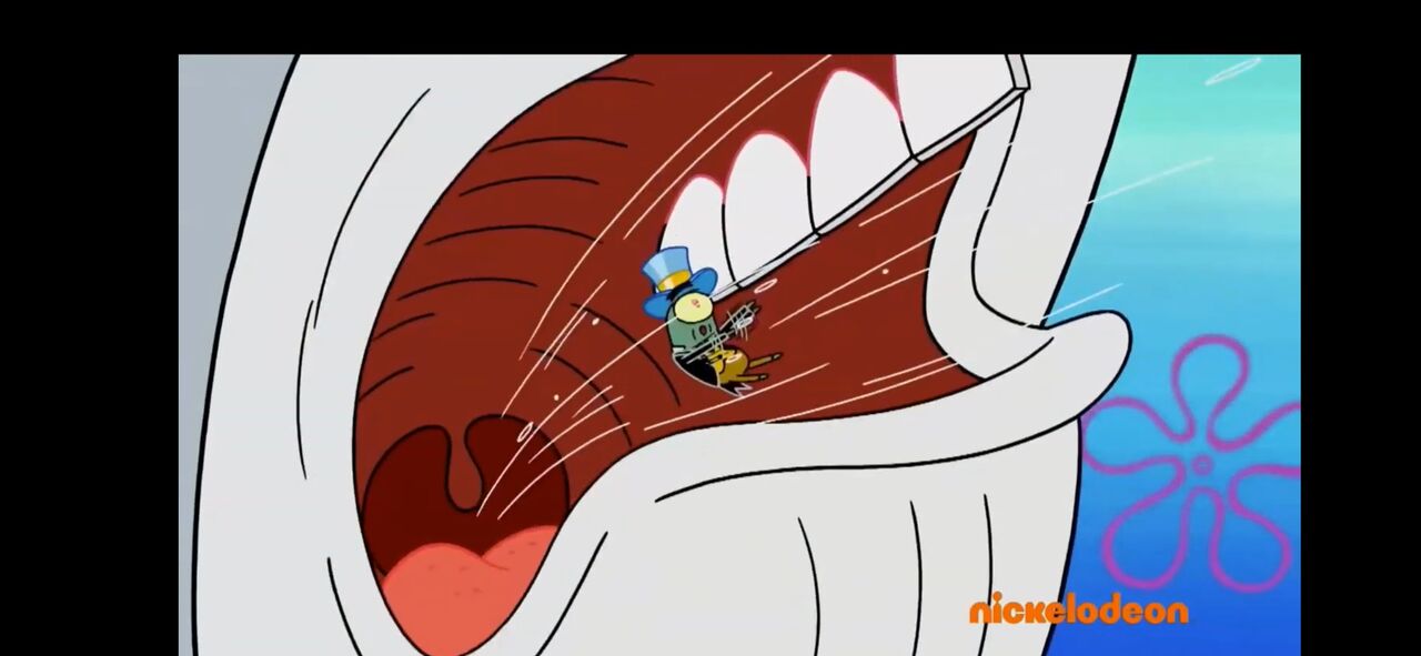 Pearl Krabs Eats Plankton and Patrick Screengrabs ALT ENDING page 4 full