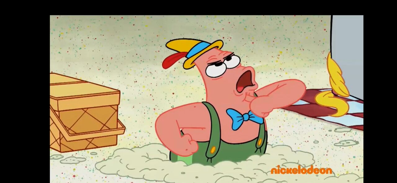 Pearl Krabs Eats Plankton and Patrick Screengrabs ALT ENDING page 6 full
