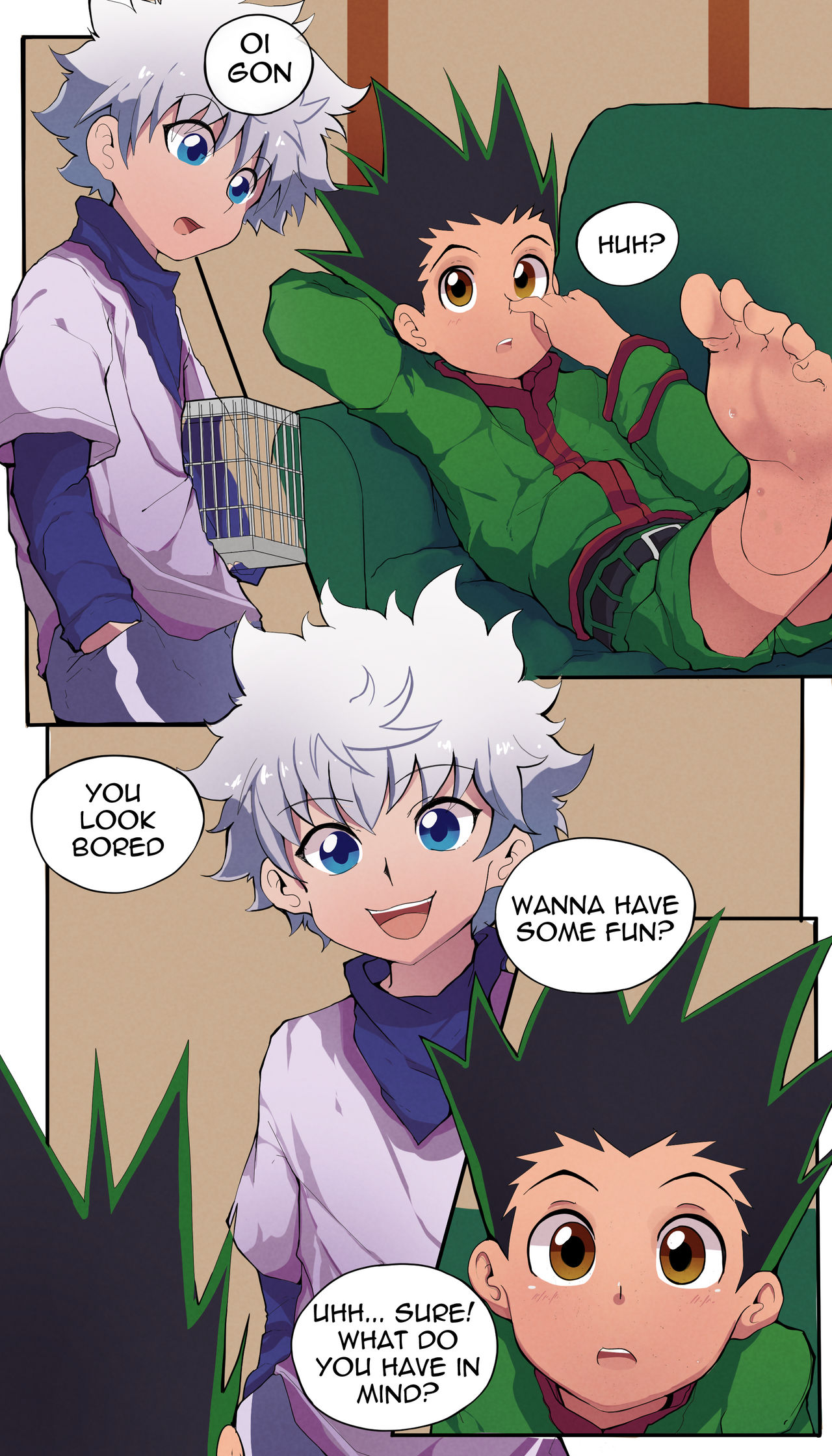 Killua them until they're Gon page 1 full