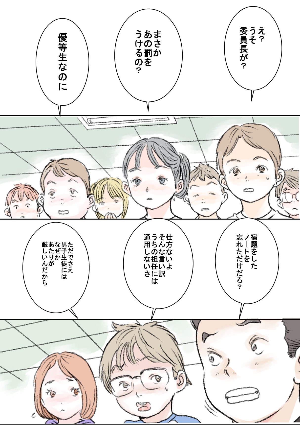 Hazukashii Bassoku | The Punishment page 2 full