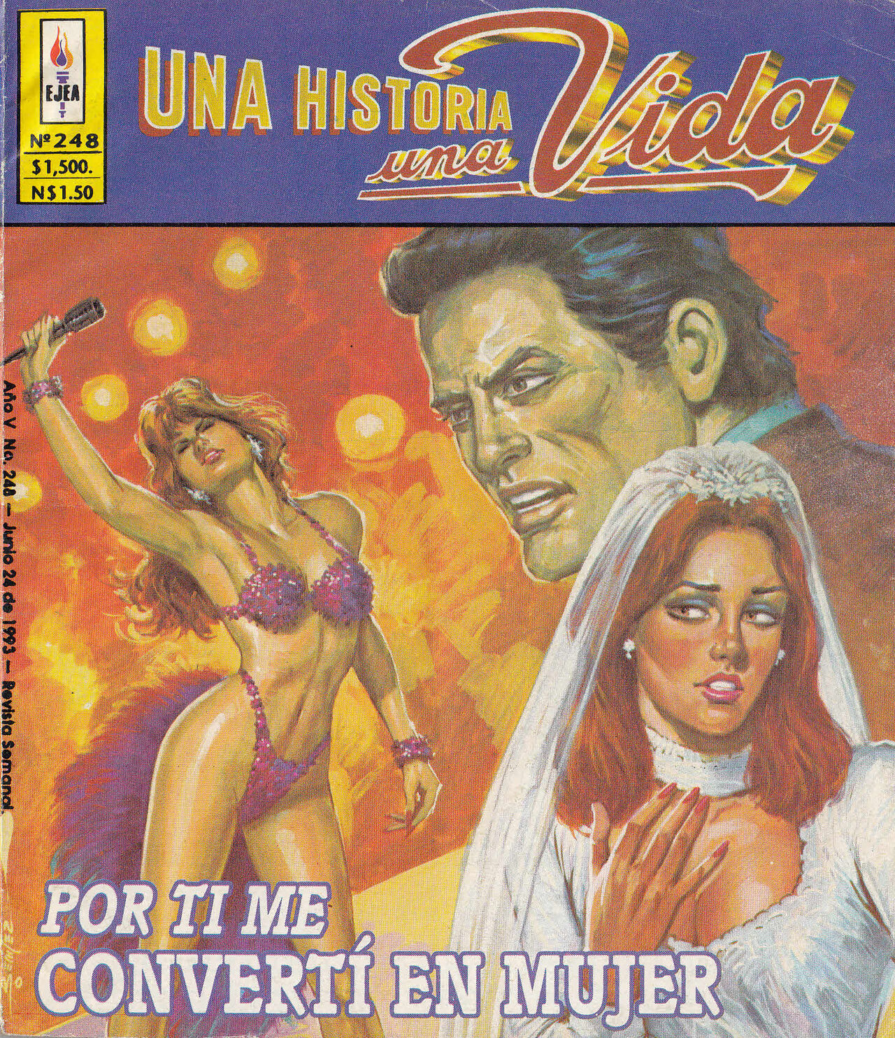 Una Historia una Vida N.248 - Por ti me convertì en mujer page 1 full