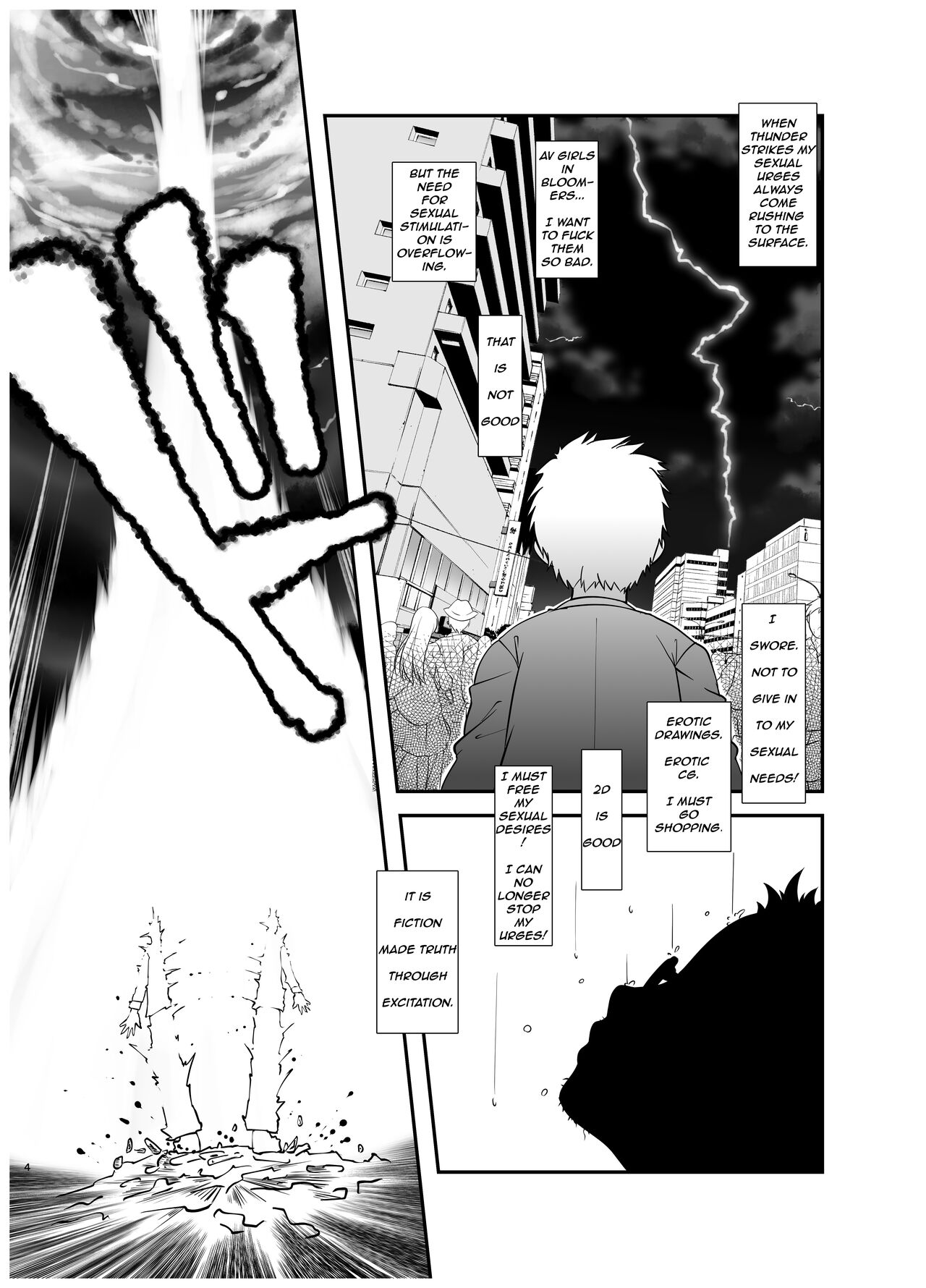 Ore ga Bunretsu shite Isekai de TS suru Hanashi 1 | The Story of How I Split Up &amp; TS In a Different World Ch. 1 page 4 full