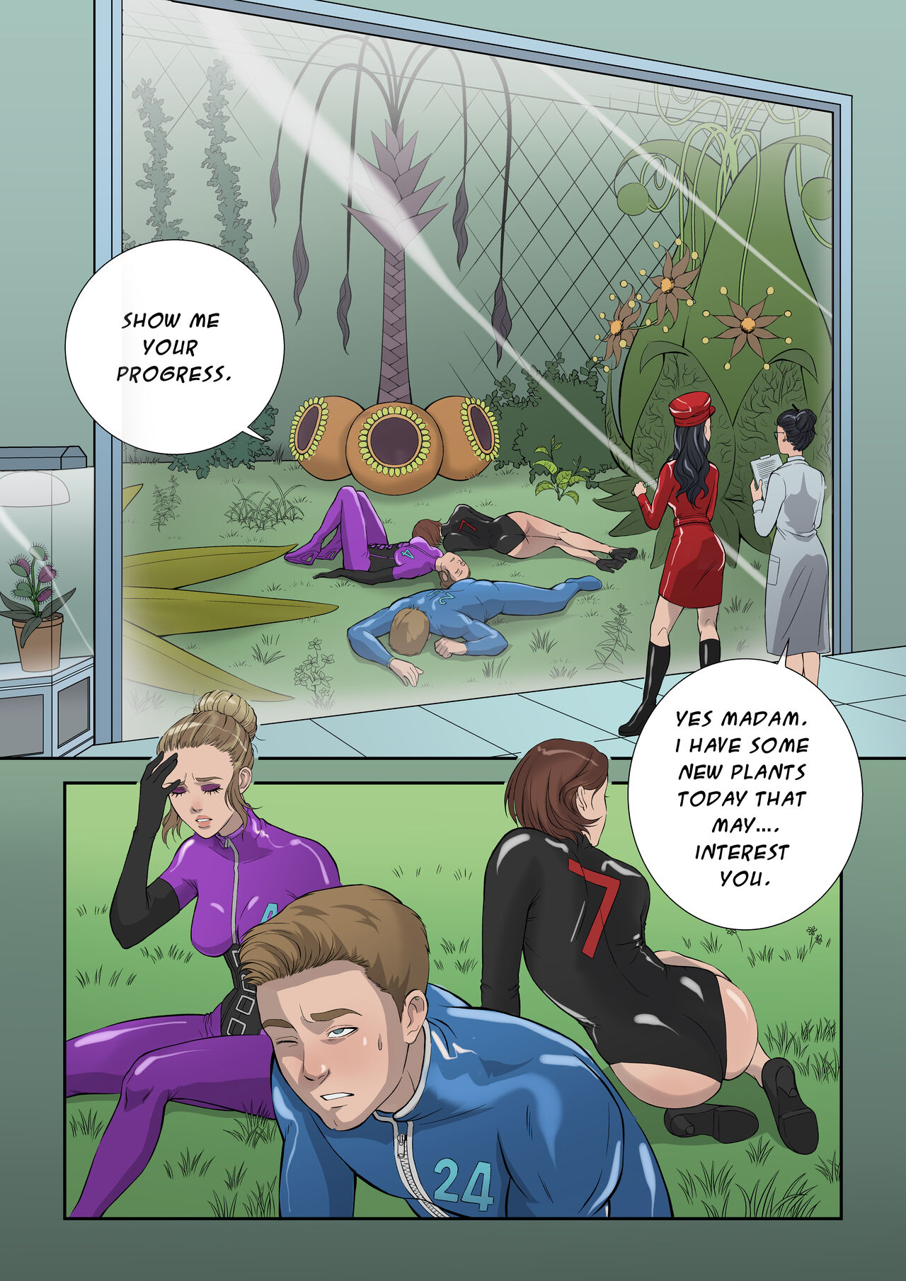 Bondage Maze Laboratory: Plants page 2 full