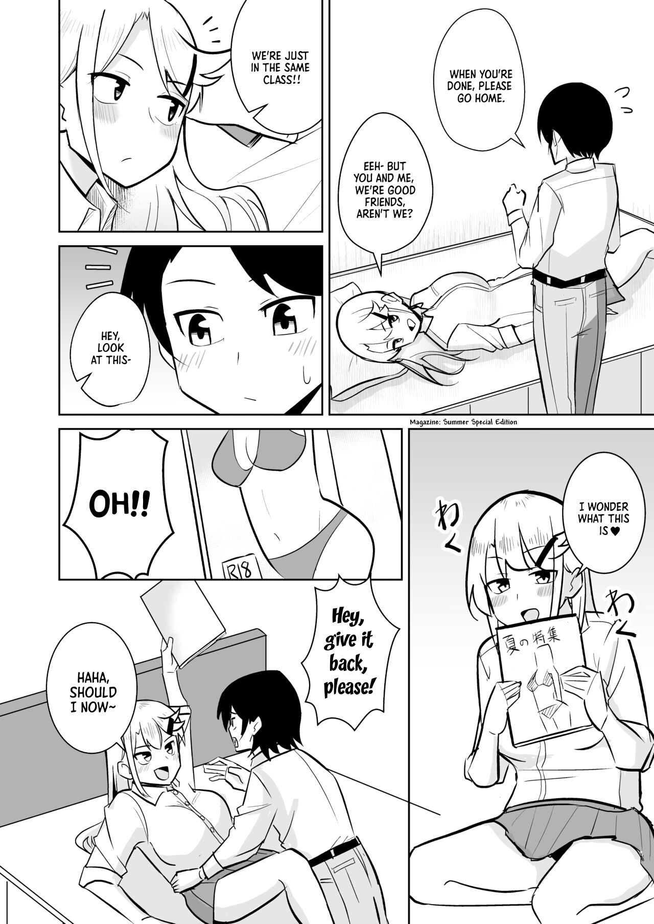 Gal ga Ouchi ni Yattekita Hanashi page 3 full