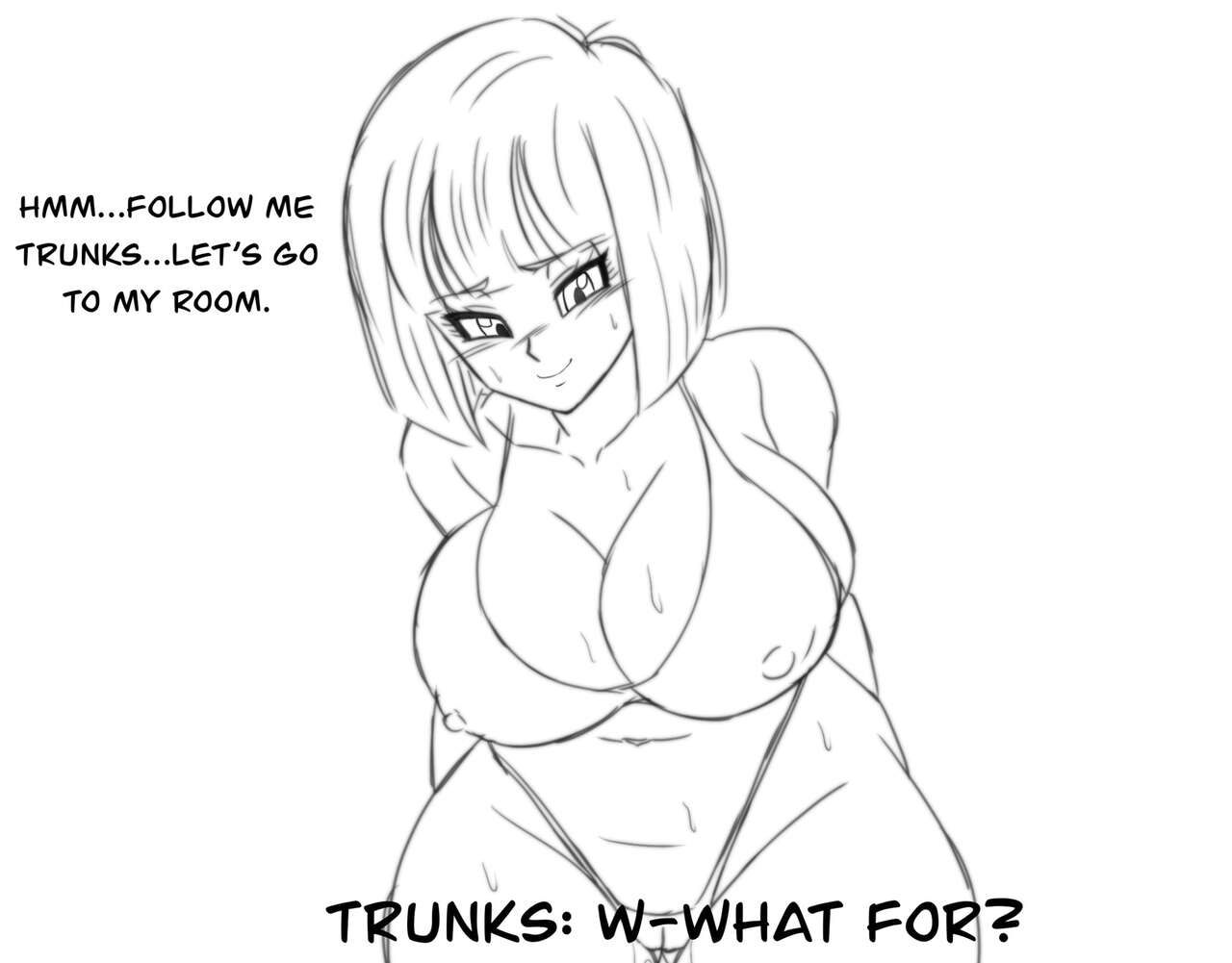Future Trunks and Bulma page 6 full