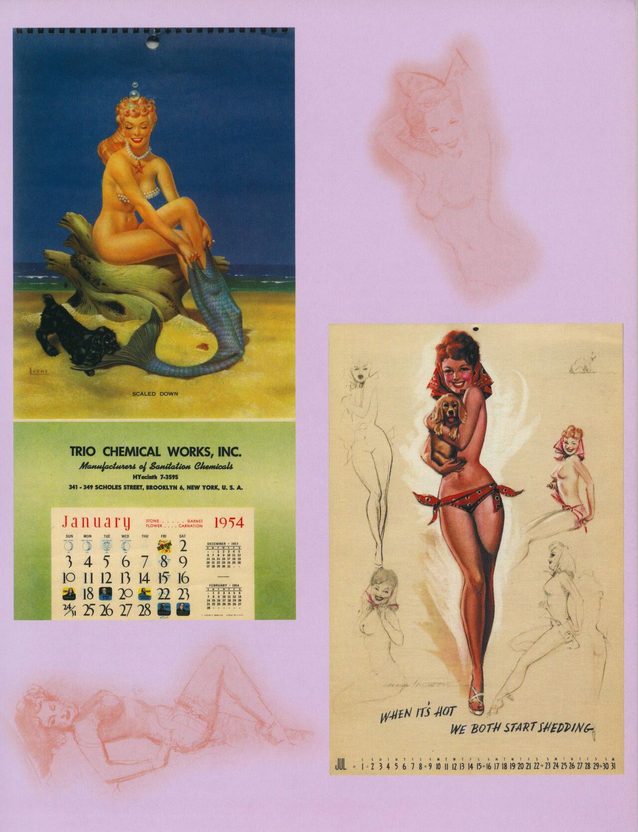 Calendar Girl - SWEET &amp; SEXY PIN-UPS of the POSTWAR ERA page 10 full