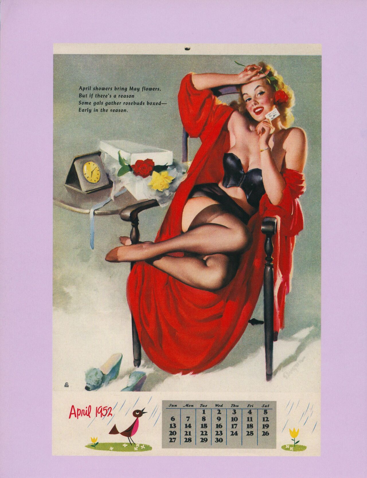 Calendar Girl - SWEET &amp; SEXY PIN-UPS of the POSTWAR ERA page 9 full