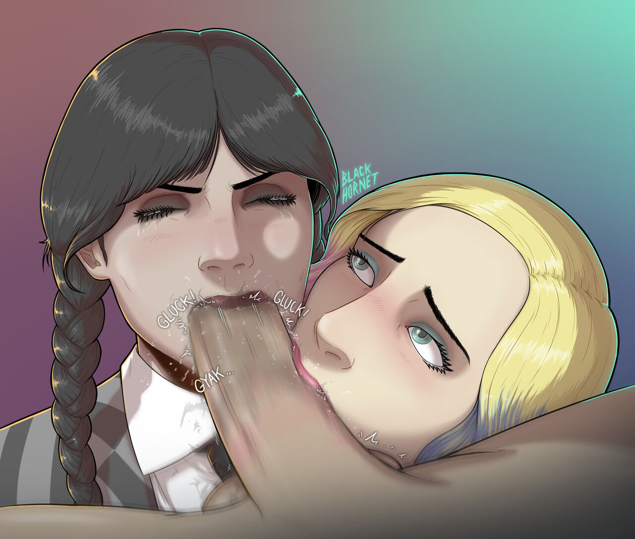 Wednesday and Enid Sloppy Head page 2 full