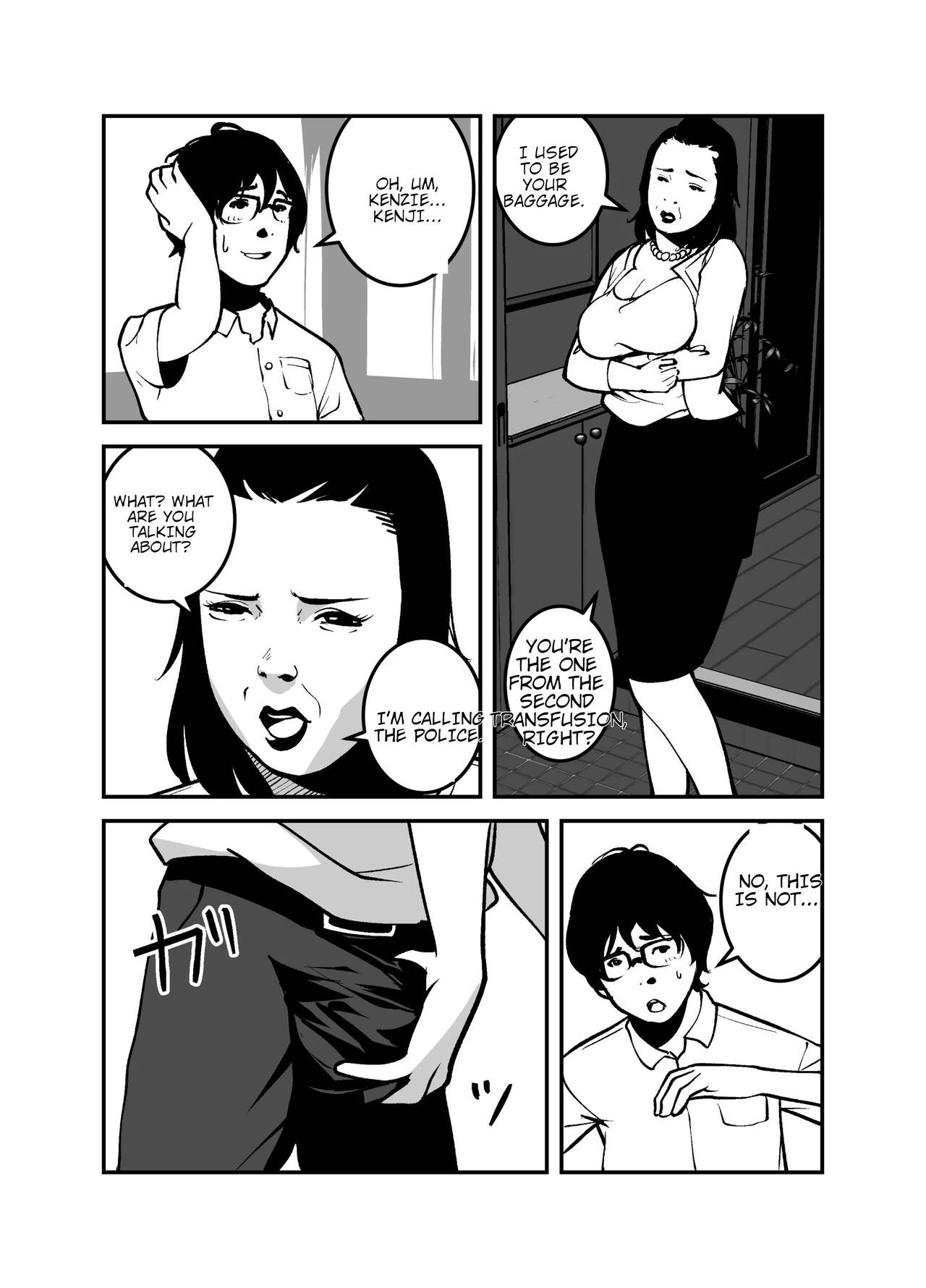Hyoui Suru nara Kanemochi no Bakunyuu Babaa ni Kagiru! | If you want to be possessed, it must be a rich hag with big tits! page 4 full