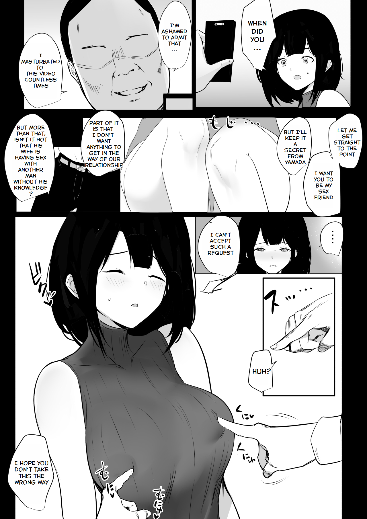 Boku dake ni Amaesasete Kureru Kyonyuu JK Tsuma o Hoka no Otoko ni Dakasete Mita 4 page 10 full